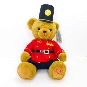 FAO Schwarz toy soldier plush Teddy Bear